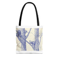 Ballpoint Sketch Cat Tote